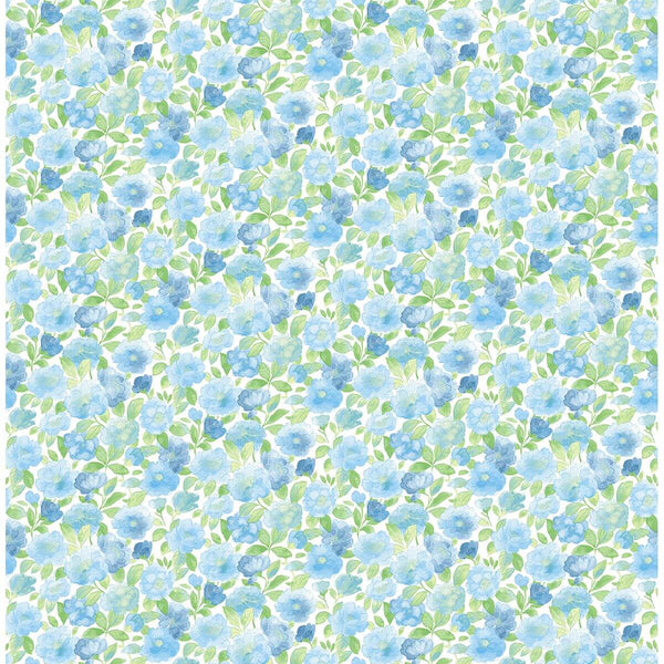 Elsie, Sky Blue Wallcoverings | LA Walls