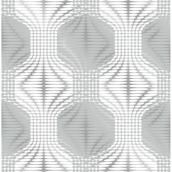 Optic, Blue Wallcoverings | Malibu Wallcovering