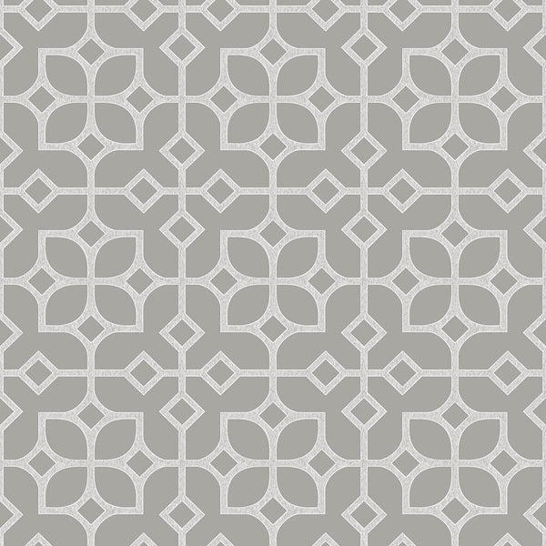 Maze, Light Grey Wallcoverings | Malibu Wallcovering