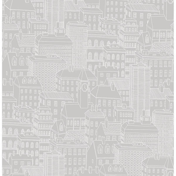 Limelight, Grey Wallcoverings | Malibu Wallcovering