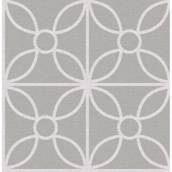 Savvy, Grey Wallcoverings | Malibu Wallcovering