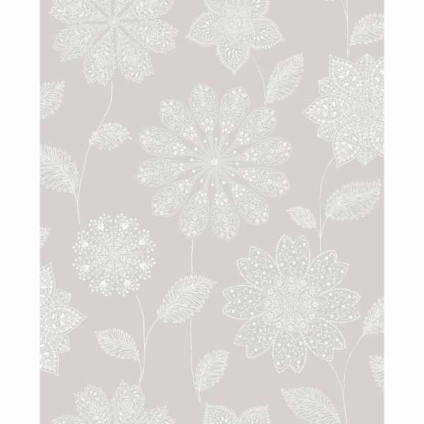 Panache, Taupe Wallcoverings | Malibu Wallcovering