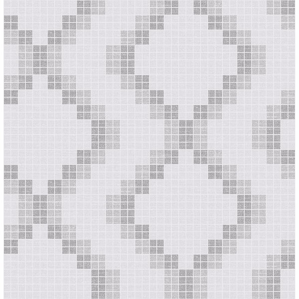 Mosaic, Ivory Wallcoverings | Malibu Wallcovering