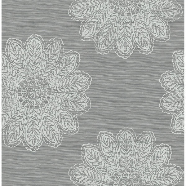 Sol, Slate Wallcoverings | Malibu Wallcovering