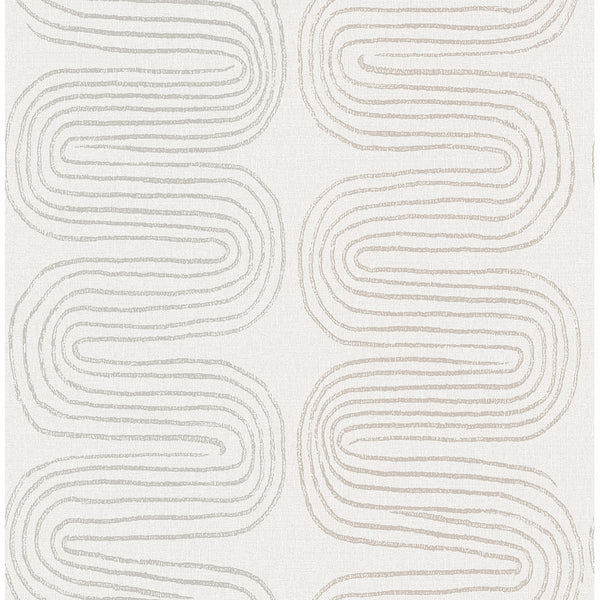 Zephyr, Ivory Wallcoverings | Malibu Wallcovering