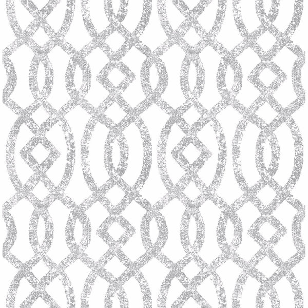 Ethereal, Silver Wallcoverings | Malibu Wallcovering