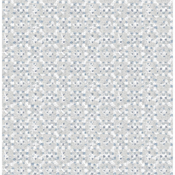 Tia, Light Blue Wallcoverings | Malibu Wallcovering