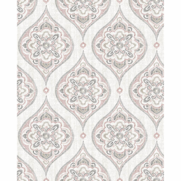 Adele, Rose Wallcoverings | Malibu Wallcovering