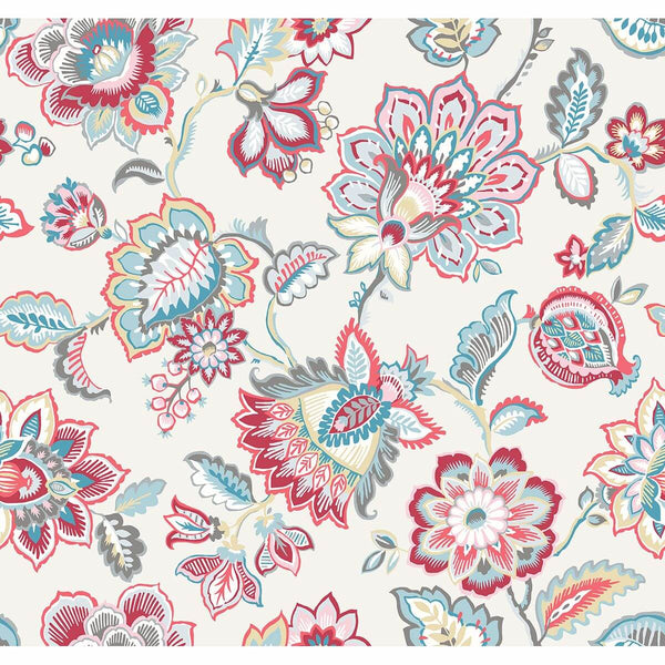 Corona, Red Wallcoverings | Malibu Wallcovering
