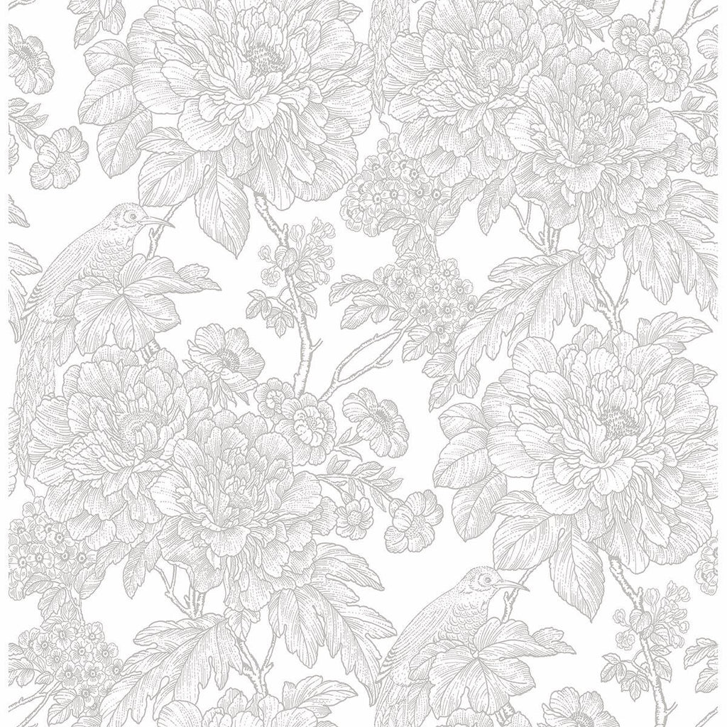 Birds of Paradise Breeze, Light Gray