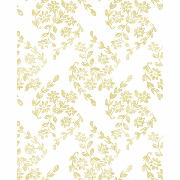 Arabesque, Pale Goldenrod Wallcoverings | Malibu Wallcovering