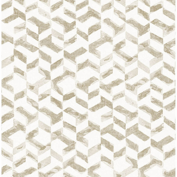 Instep, Champagne Wallcoverings | Malibu Wallcovering