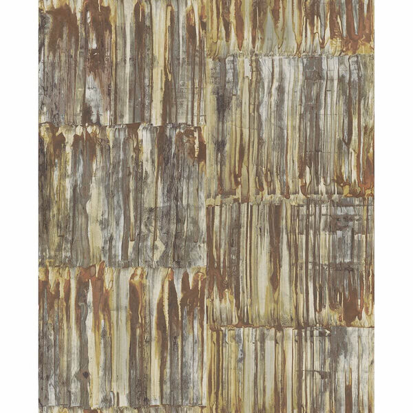 Patina, Brass Wallcoverings | Malibu Wallcovering