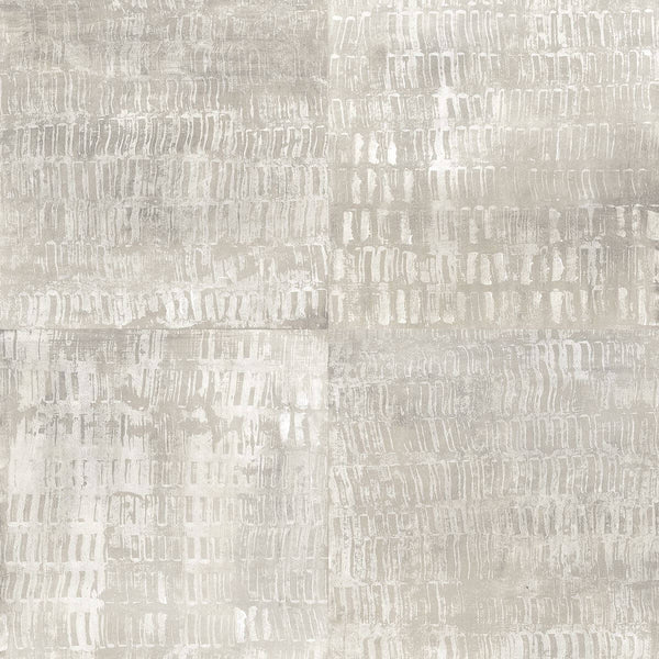Conundrum, Silver Wallcoverings | Malibu Wallcovering