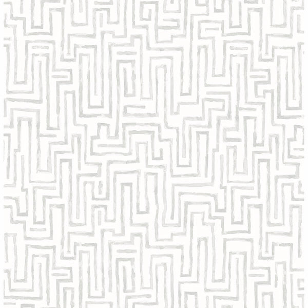 Ramble, White Wallcoverings | Malibu Wallcovering