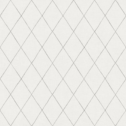 Rhombus - Grey Residential Wallcovering | Jeffrey Stevens