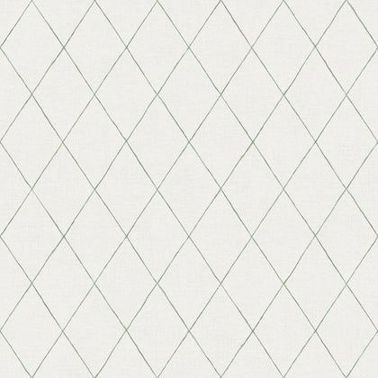 Rhombus - Green Residential Wallcovering | Jeffrey Stevens