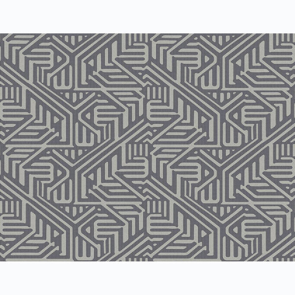 Nambiti, Charcoal Wallcoverings | Malibu Wallcovering