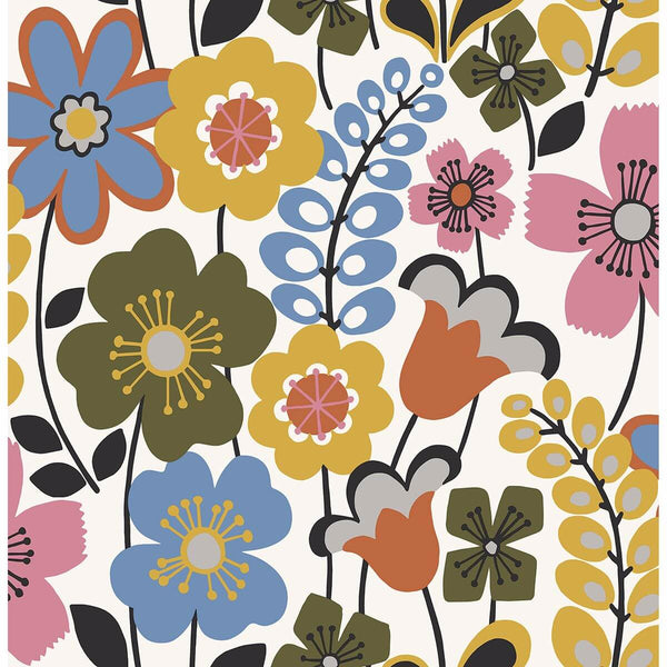 Piper, Multicolor Wallcoverings | Malibu Wallcovering