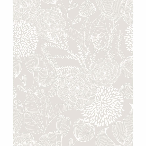 Alannah, Bone Wallcoverings | Malibu Wallcovering