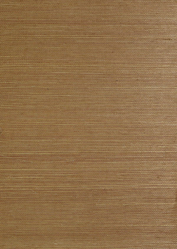 Nantucket Grasscloth Tan Brown Wallcovering | Phillipe Romano