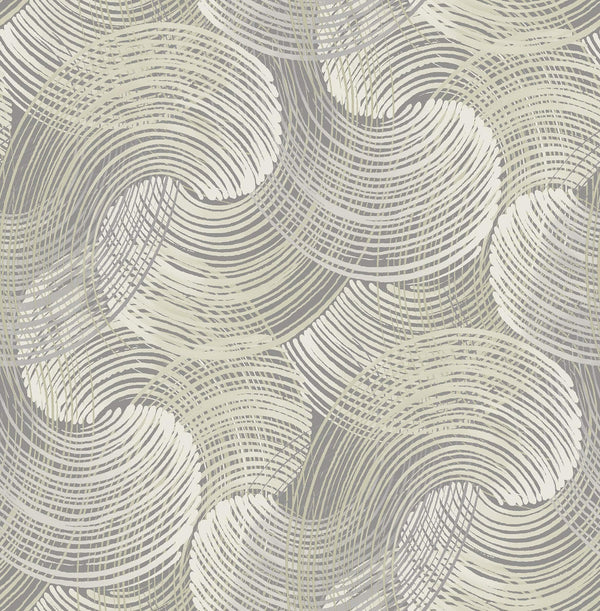 Karson, Grey Wallcoverings | Malibu Wallcovering