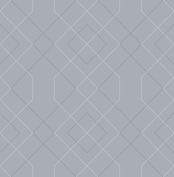 Ballard - Pewter Residential Wallcovering | Jeffrey Stevens