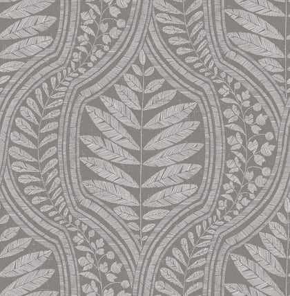 Juno - Dark Grey Residential Wallcovering | Jeffrey Stevens