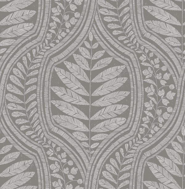 Juno - Dark Grey Residential Wallcovering | Jeffrey Stevens
