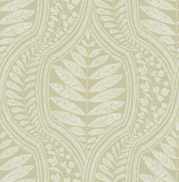 Juno - Green Residential Wallcovering | Jeffrey Stevens