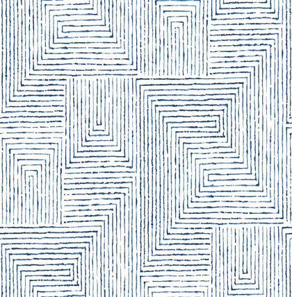 Merritt - Indigo Residential Wallcovering | Jeffrey Stevens