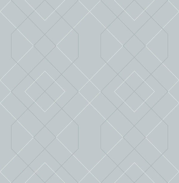 Ballard - Light Blue Residential Wallcovering | Jeffrey Stevens