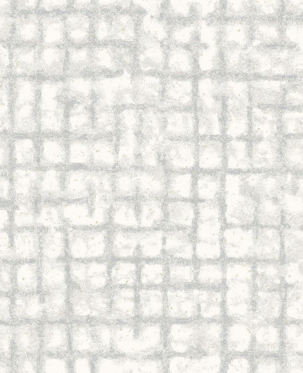 Shea - Light Grey Residential Wallcovering | Jeffrey Stevens