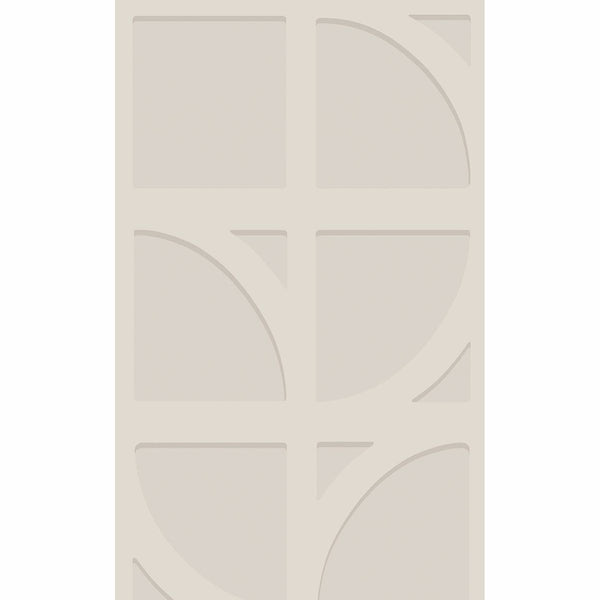 Shapes, Champagne Wallcoverings | Malibu Wallcovering