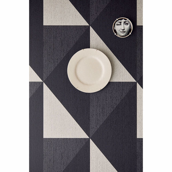 Diamond, Black Wallcoverings | Malibu Wallcovering