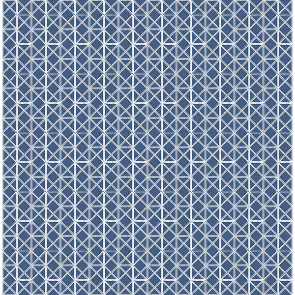 Lisbeth, Steel Blue Wallcoverings | Malibu Wallcovering