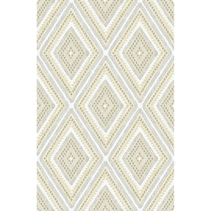 Zaya - Light Yellow Residential Wallcovering | Jeffrey Stevens