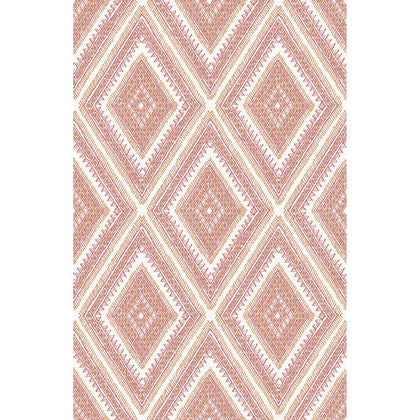 Zaya - Orange Residential Wallcovering | Jeffrey Stevens