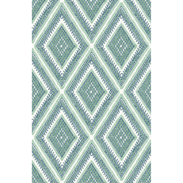 Zaya - Green Residential Wallcovering | Jeffrey Stevens
