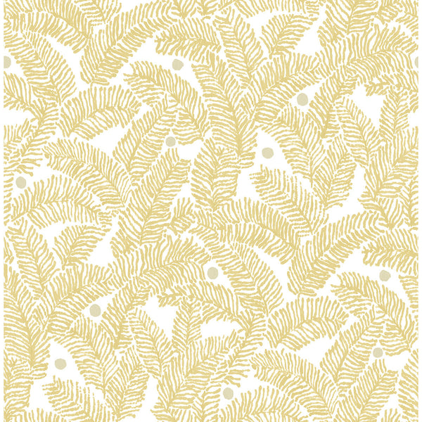 Athina, Yellow Wallcoverings | Malibu Wallcovering