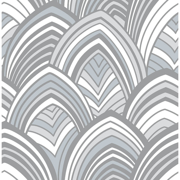 Cabarita - Grey Residential Wallcovering | Jeffrey Stevens