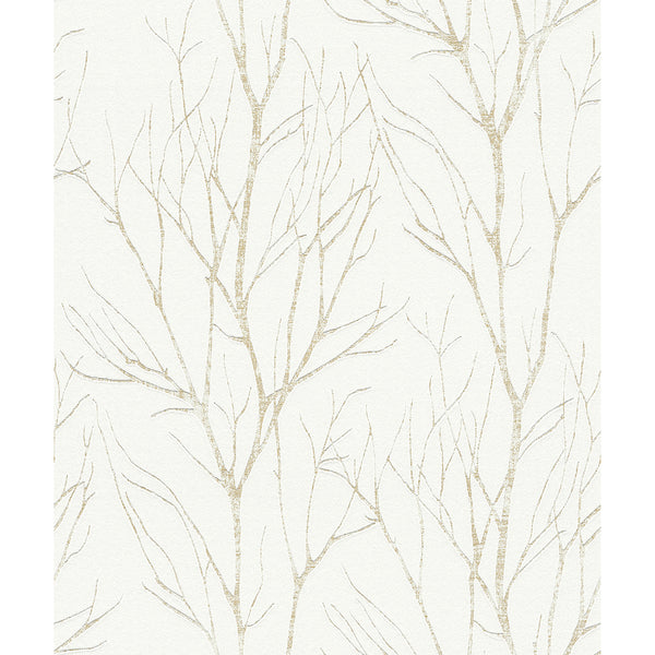 Diani, Gold Metallic Wallcoverings | Malibu Wallcovering