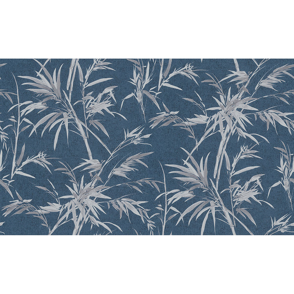 Hali, Blue Wallcoverings | Malibu Wallcovering