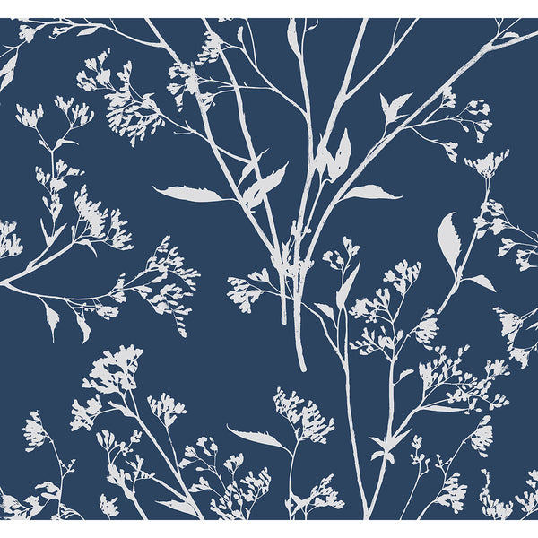Southport - Navy Residential Wallcovering | Jeffrey Stevens