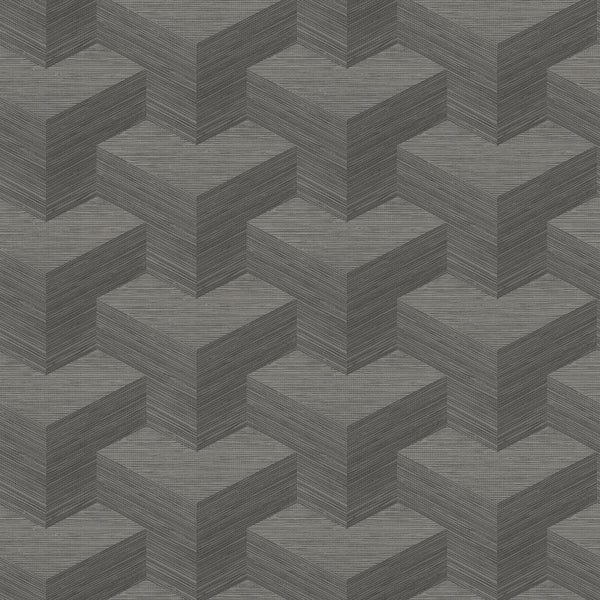 Y Knot, Grey Wallcoverings | Malibu Wallcovering
