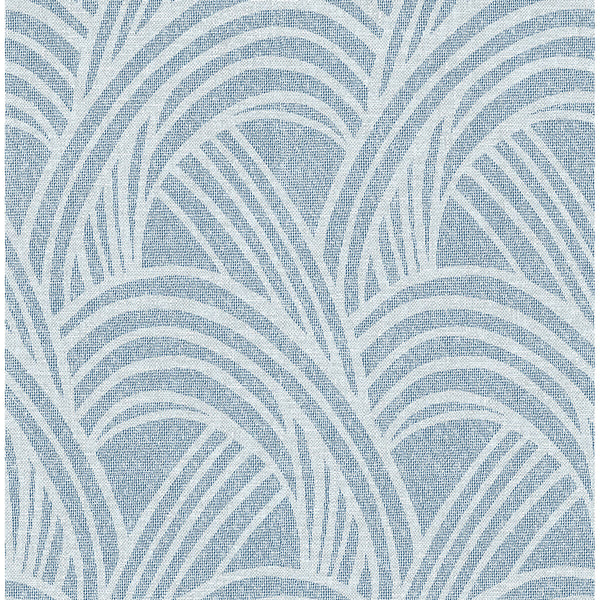 Farrah - Blue Residential Wallcovering | Jeffrey Stevens