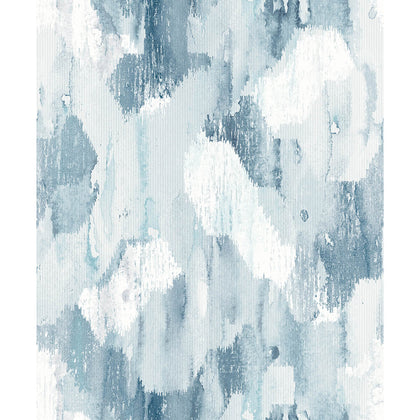 Mahi - Blue Residential Wallcovering | Jeffrey Stevens