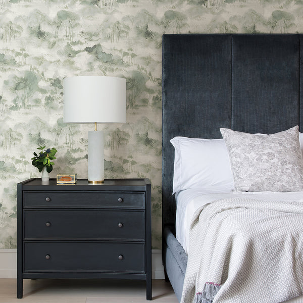 Nara, Sage Wallcoverings | Malibu Wallcovering