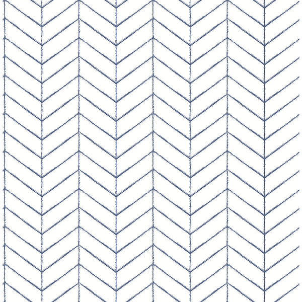 Bison, Blue Wallcoverings | Malibu Wallcovering