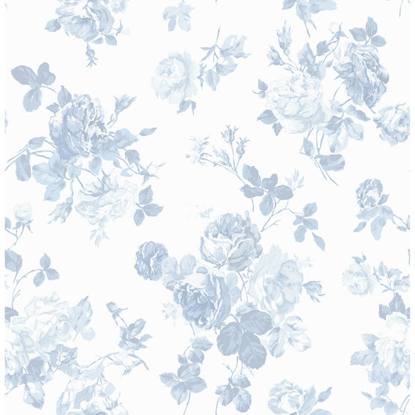 Everblooming Rosettes, Dreamy Sky Wallcoverings | Malibu Wallcovering